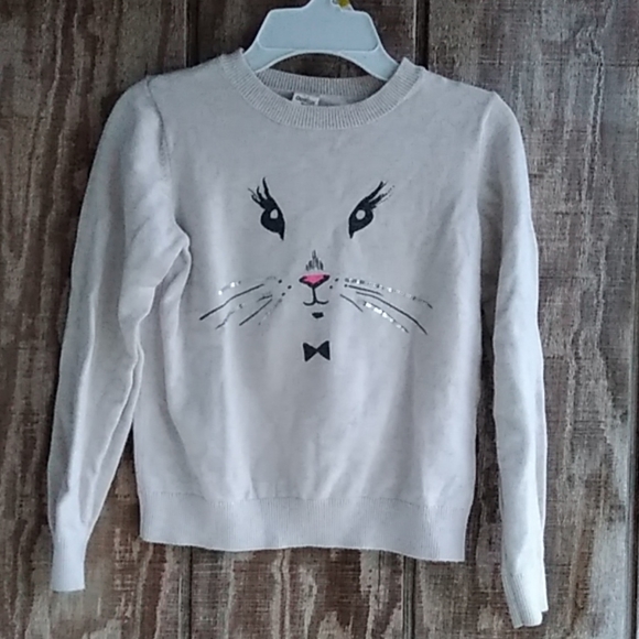 OshKosh B'gosh Other - OshKosh Bunny face Sweater with sequin